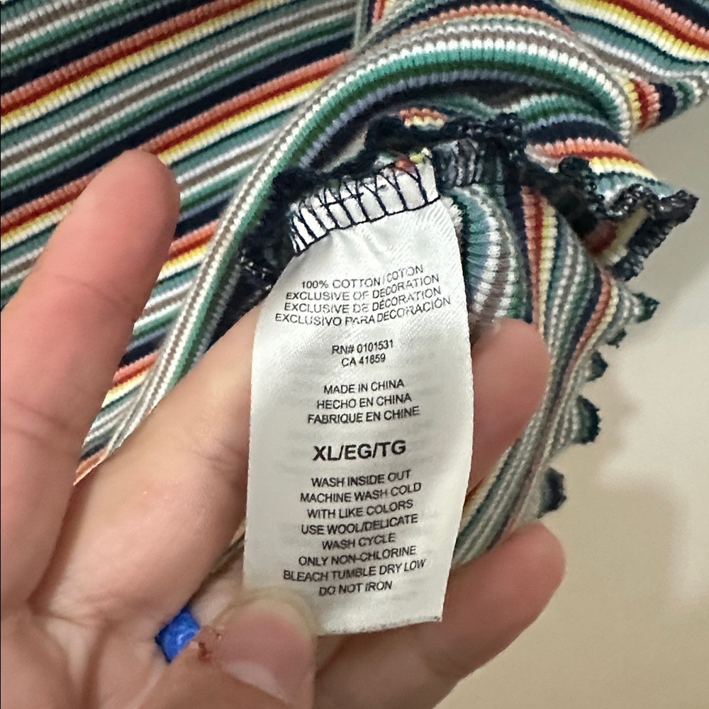 Public Library Striped Tee - Picture 3 of 4